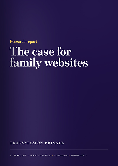 The case for family websites