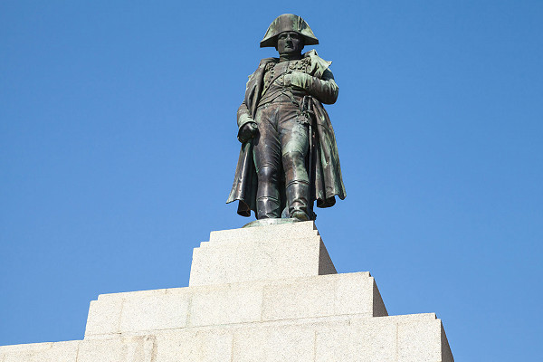 Statue of Napoleon Bonaparte on Corsica